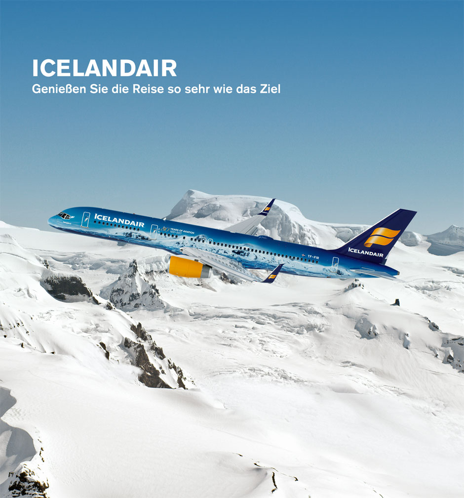 Fly with Icelandair